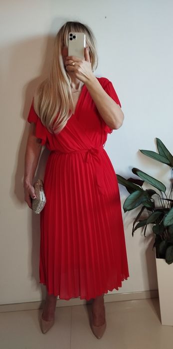 Sukienka plus size xl xxl 42 44 wesele