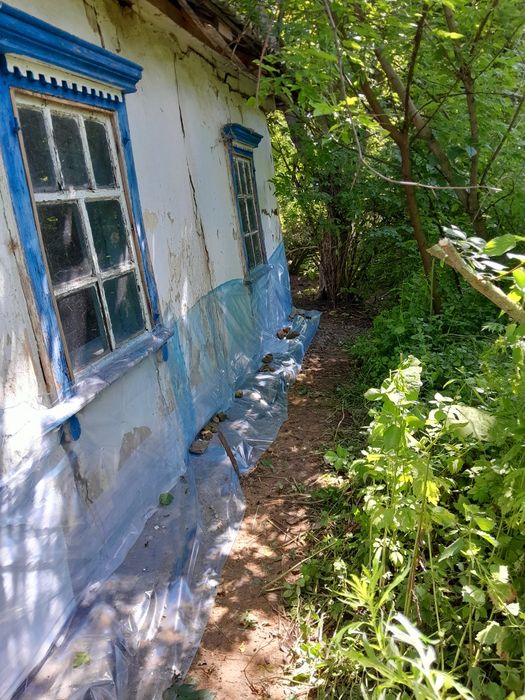 Продається будинок. Рогізно  Київська обл. Дерев'яний, глина.