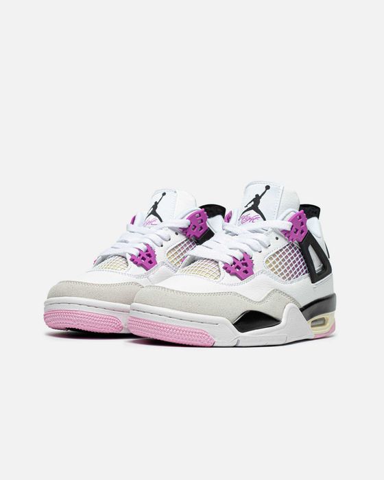 Жіночі Кросівки Nike Air Jordan 4 Comic Pink 36-40 (Оплата при отриманні)