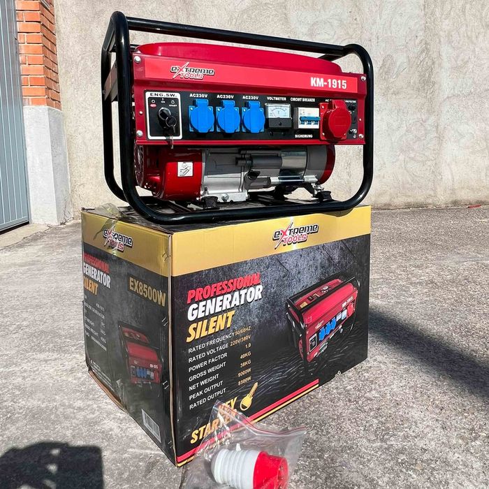 Gerador a Gasolina Trifasico e Monofasico 9500W Novo