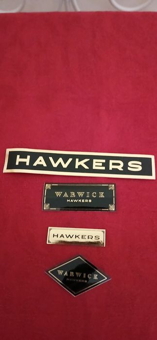 Autocolantes óculos sol Hawkers, novos