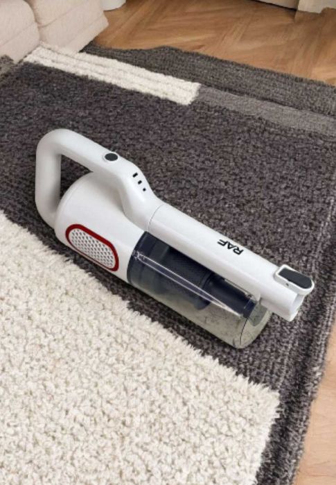 Портативний ручний пилосос на акумуляторі з насадками 120 вт