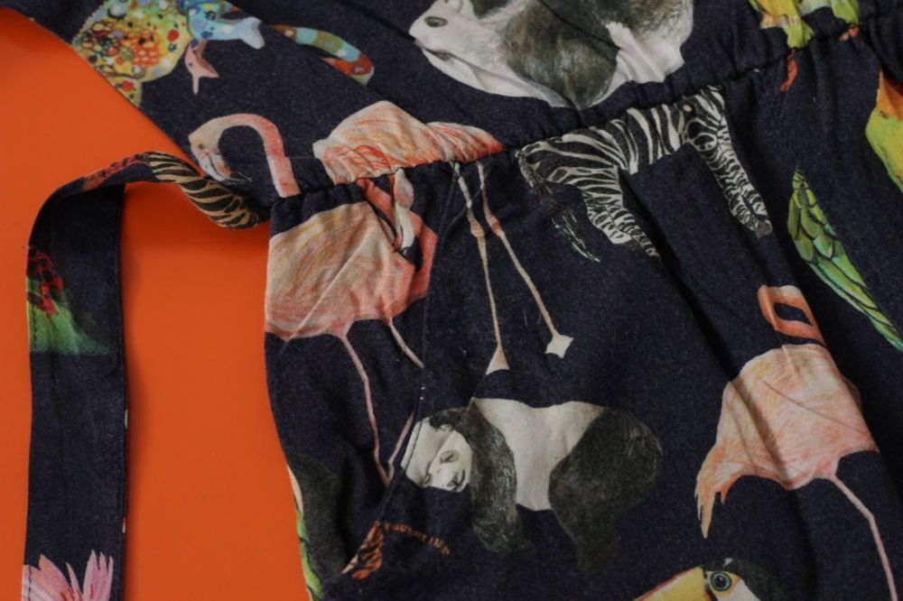 KATE MORGAN Studio H&M kombinezon nr 2 zwierzęta 9-10 L 134/140 BDB-