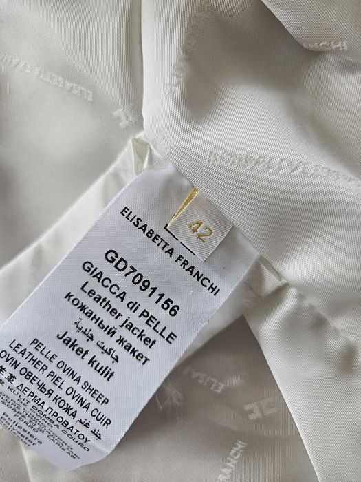 Elisabetta Franchi _ Skóra naturalna xs