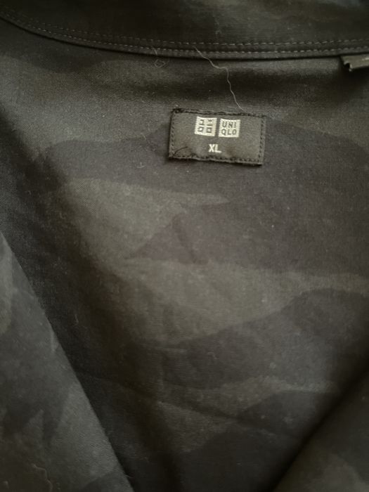 Uniqlo шведка рубашка с коротким рукавом