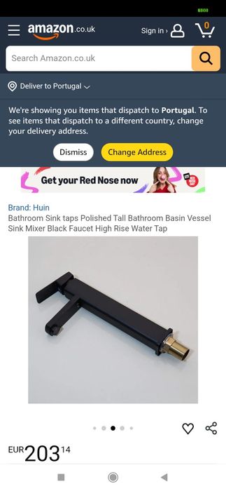 Torneira misturadora nova latão premium.