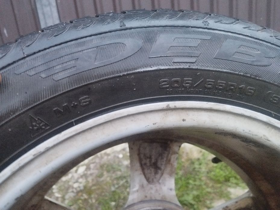 Комплект зима Ауді 205 55 16