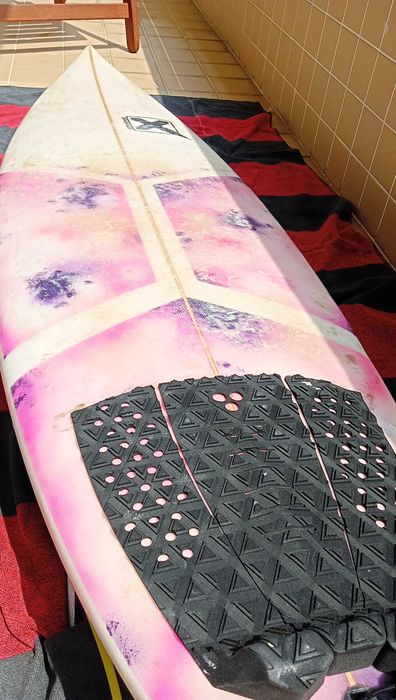 Prancha surf 6.2 XTREME branca e rosa