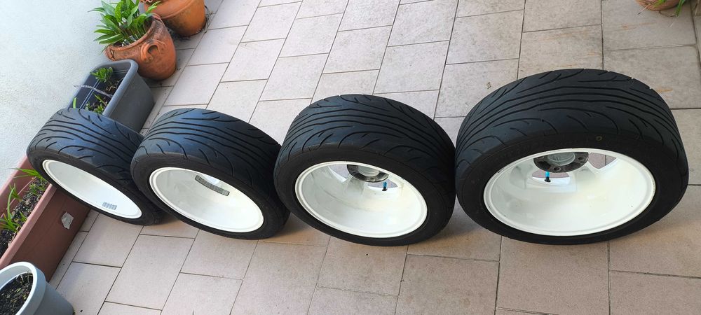 jantes fondmetal R15 com furaçao 4x108