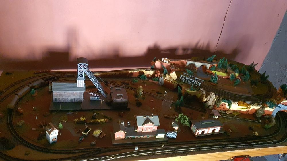 Makieta kolejowa , kopalnia H0
