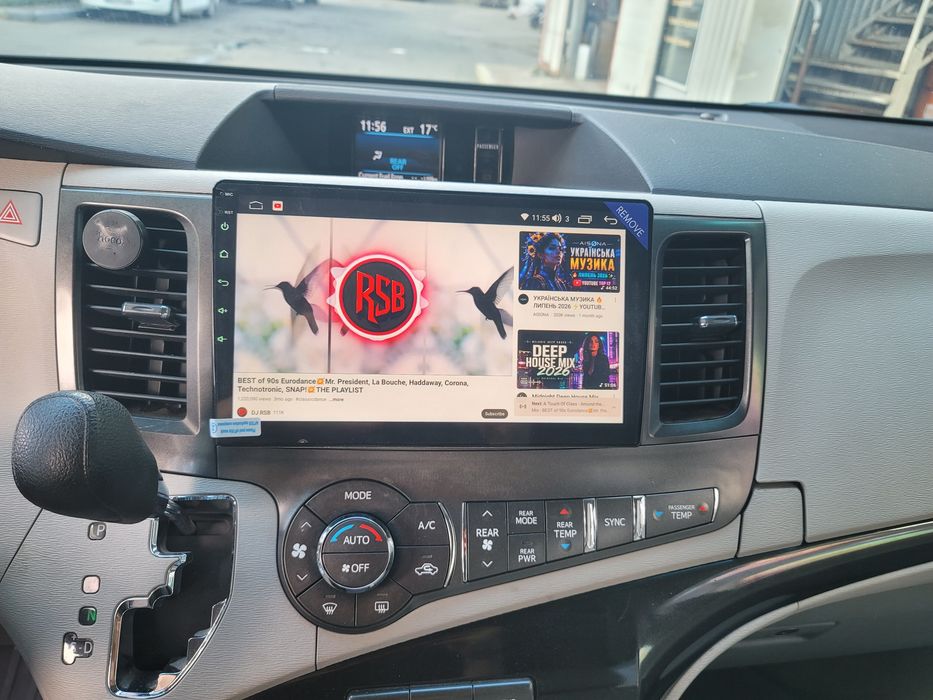 Штатная магнитола для Toyota Sienna , есть автомагнитолы для всех моделей Toyota