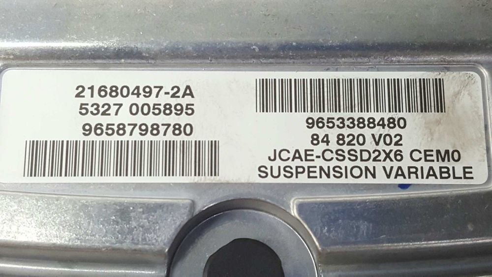 CENTRALINA DA SUSPENSÃO PEUGEOT 407 COUPE PACK