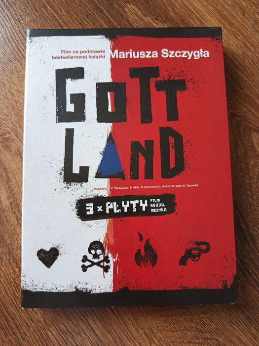 GOTTLAND - 3 DVD / Mariusz Szczygieł / Film, Serial, Muzyka / NOWY