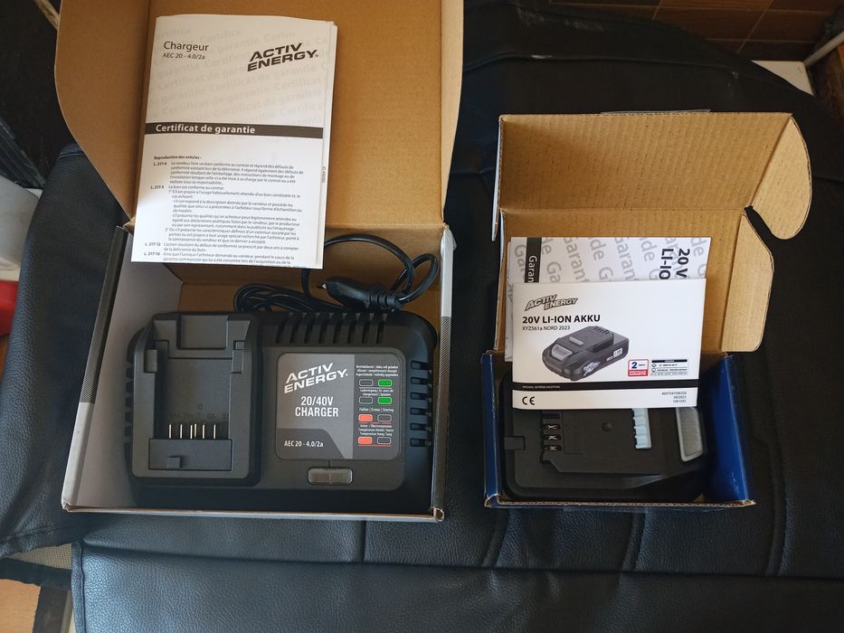 Ferrex зарядний Activ Energy 20/40V +акумулятор 20v