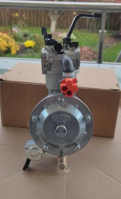 Карбюратор двухтопливный с редуктором для генератора 168F, 170F.