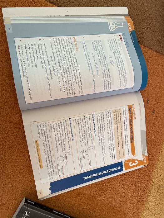 Física e química 10 livro de testes