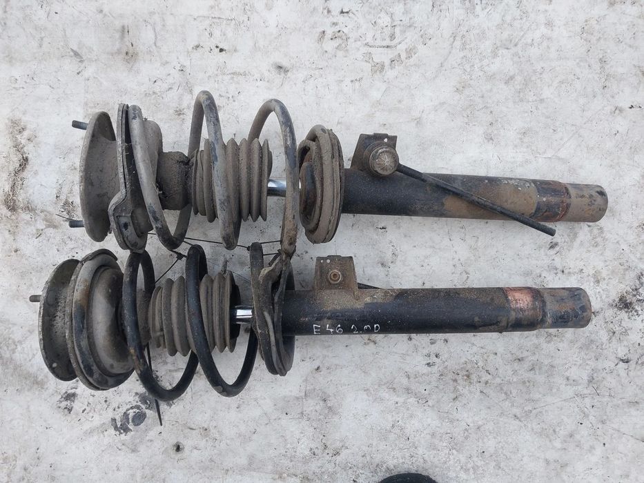 Mcpersony BMW E46 2.0 2.5 Diesel amortyzator sprężyna mcperson prawy lewy