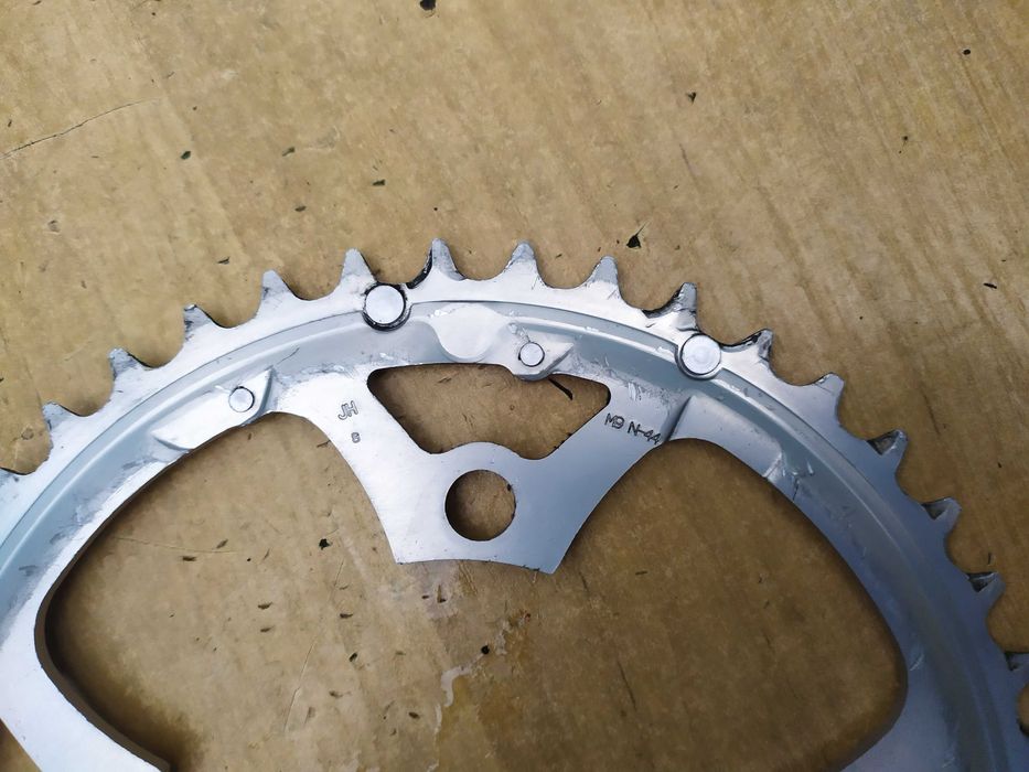 Shimano Mega9 zębatka korby N-44 Aluminiowa 104mm  Deore LX Polecam