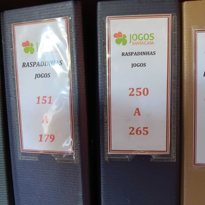 Colecção de raspadinhas