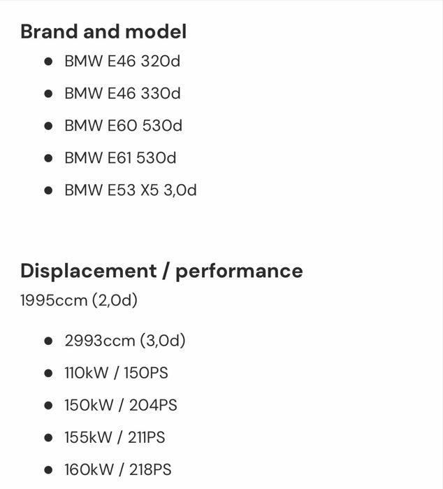Injectores bosch BMW