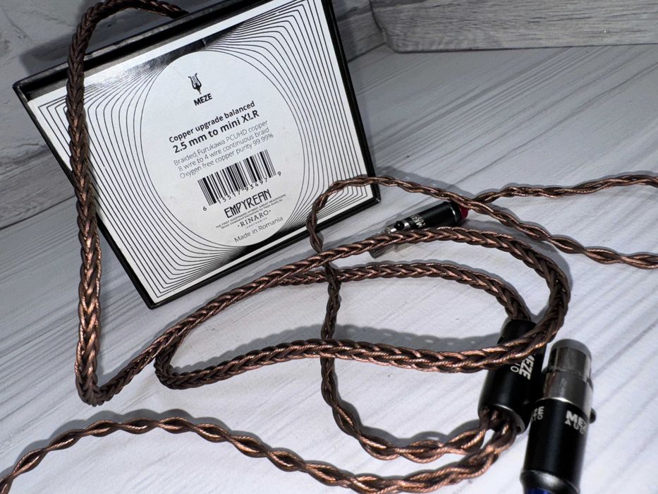 Kabel Meze Copper Upgrade Cable | 2.5 mm to Mini XLR Balanced