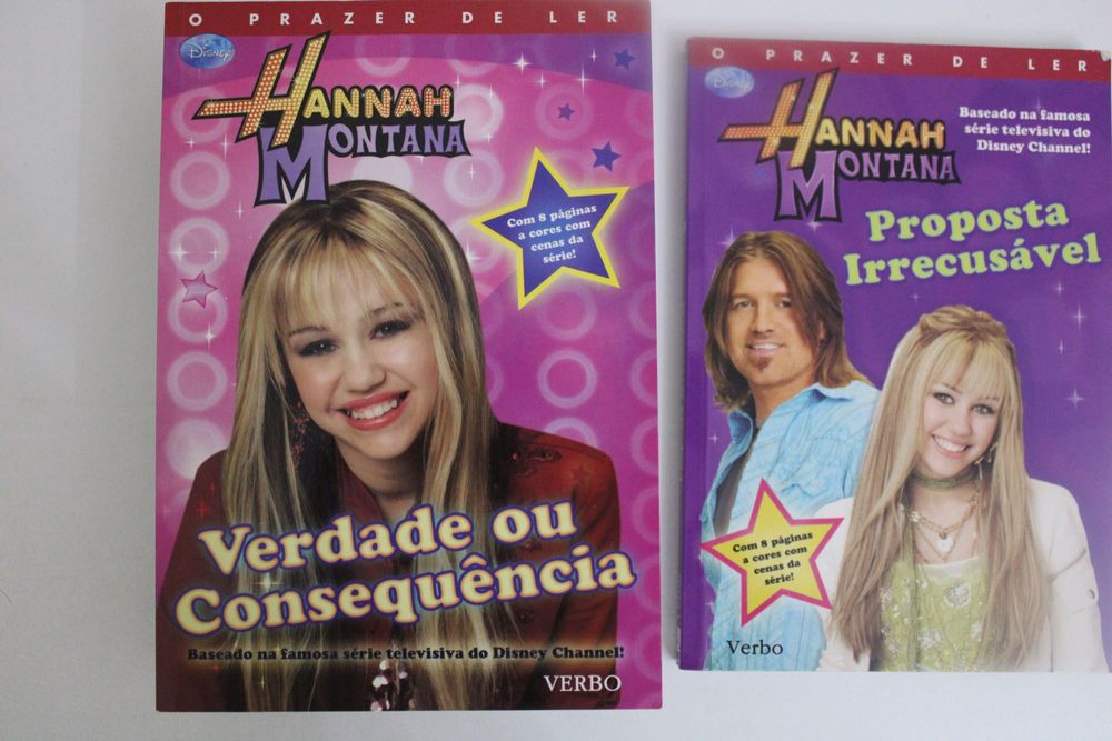 Livros Hannah Montana