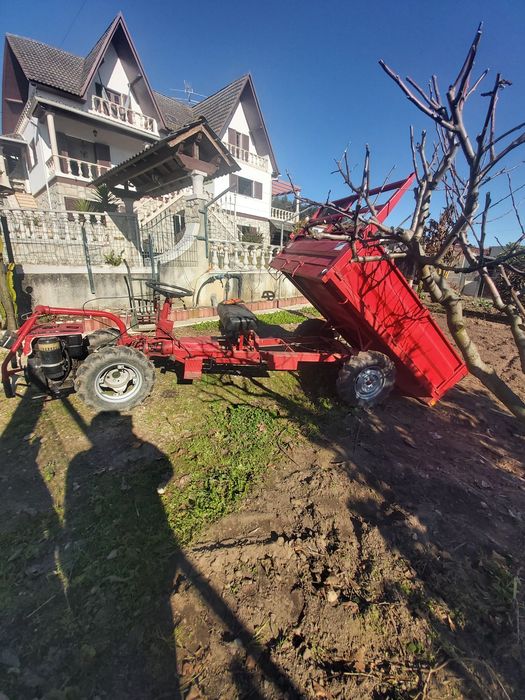 Motocultivador a gasóleo