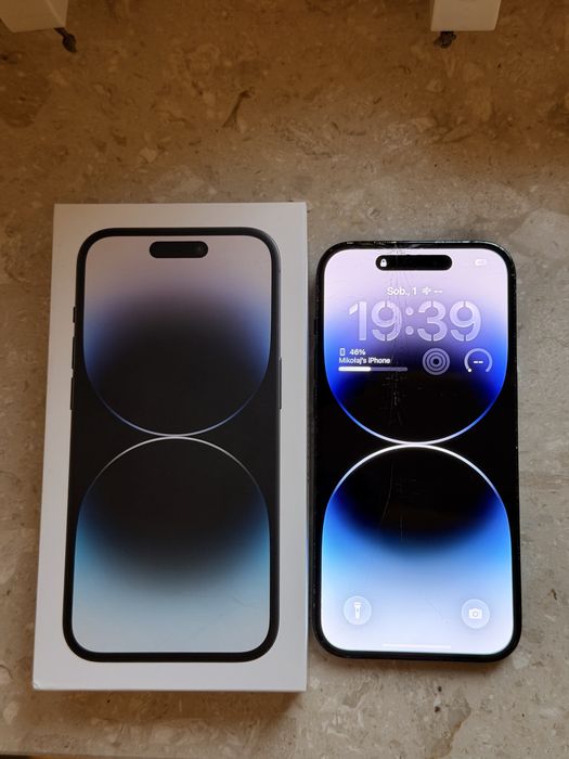 iPhone 14 pro, Space Black, 128GB