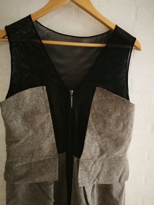 Monnari 44,sukienka z baskinką