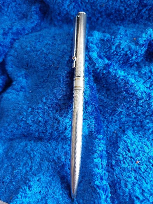 Caneta de prata Aurora