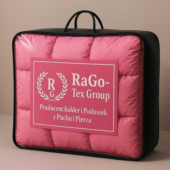 Kołdra puchowa 160x200 – puch+pierze gęsie – całoroczna  2,5 kg wsadu