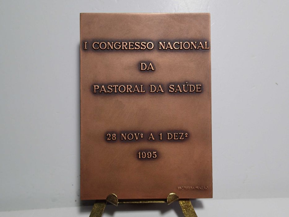 Medalha do 1º Congresso da Pastoral da Saúde