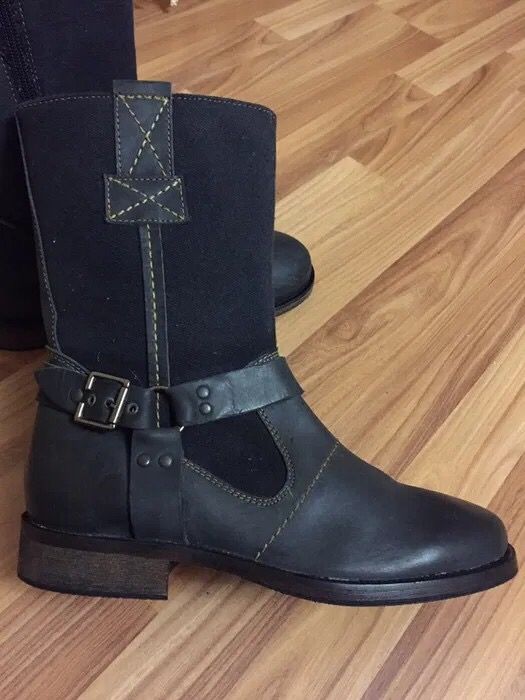 Нові шкіряні чоботи / кожаные сапоги Explorer 40р