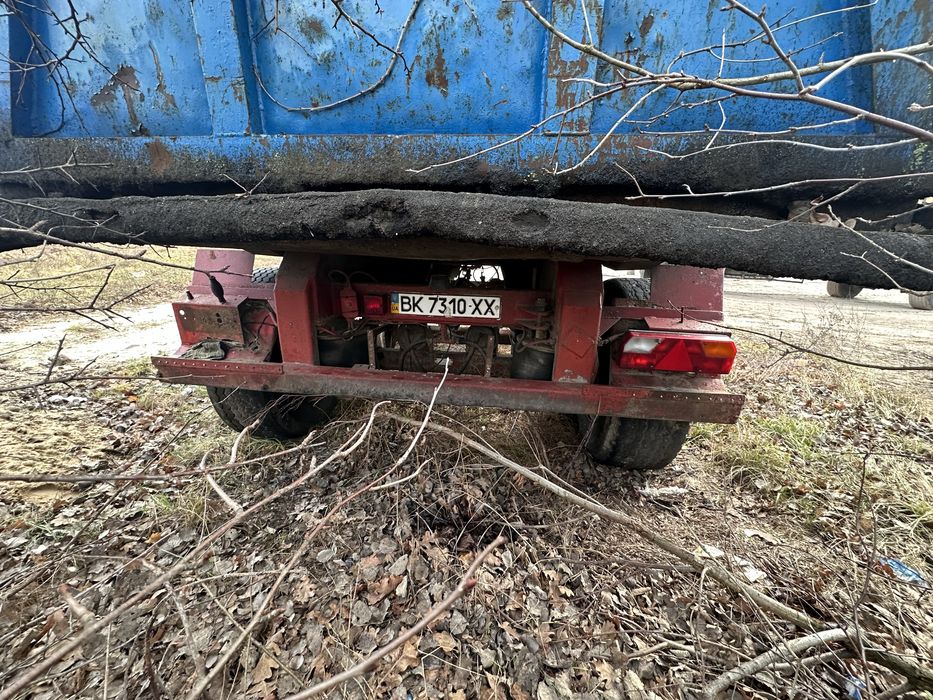 Напівпричіп самоскид