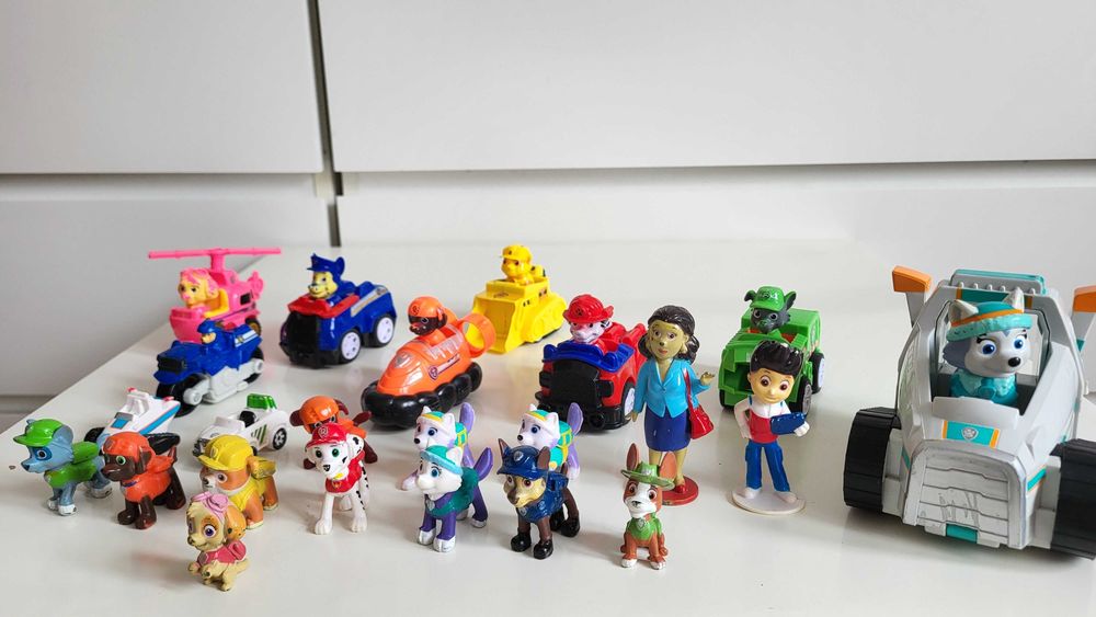 Zestaw figurki i pojazdy Psi Patrol