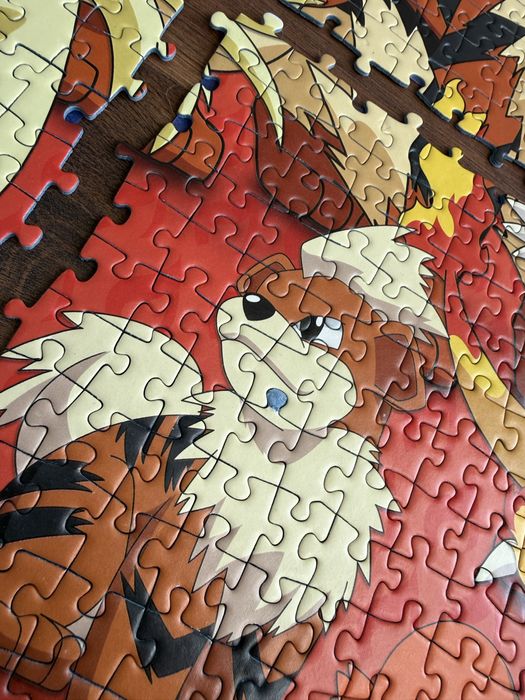 Puzzle Pokemon 5000szt - UŁOŻONE