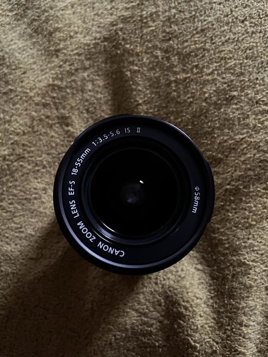 Canon ef-s 18-55.  3.5-5.6 is II