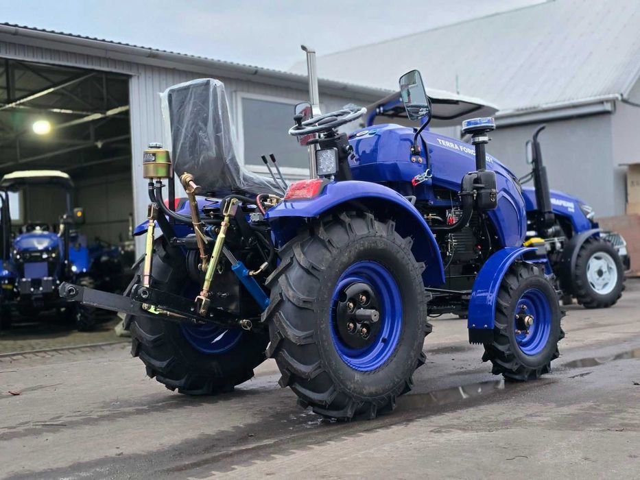 Мінітрактор, мототрактор із плугом польським, фрезою, TERRA FORCE 251