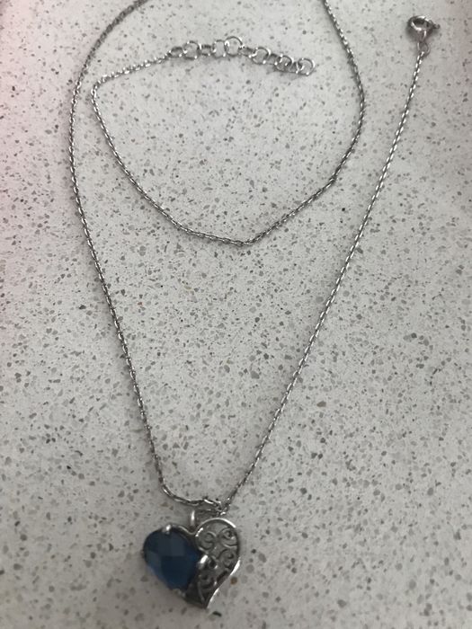 Brincos e colar de prata