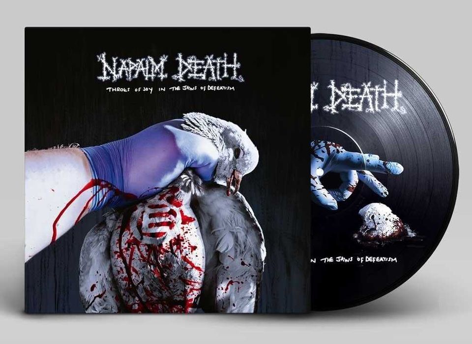 NAPALM DEATH - "Throes Of Joy In The Jaws Of Defeatism" Picture LP
