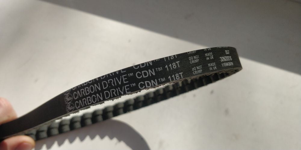 Gates Carbon Drive CDN 118T ремінь, пас.