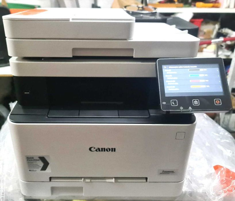 Impressora Canon i-Sensys MF643cdw a laser tinteiros a 70%