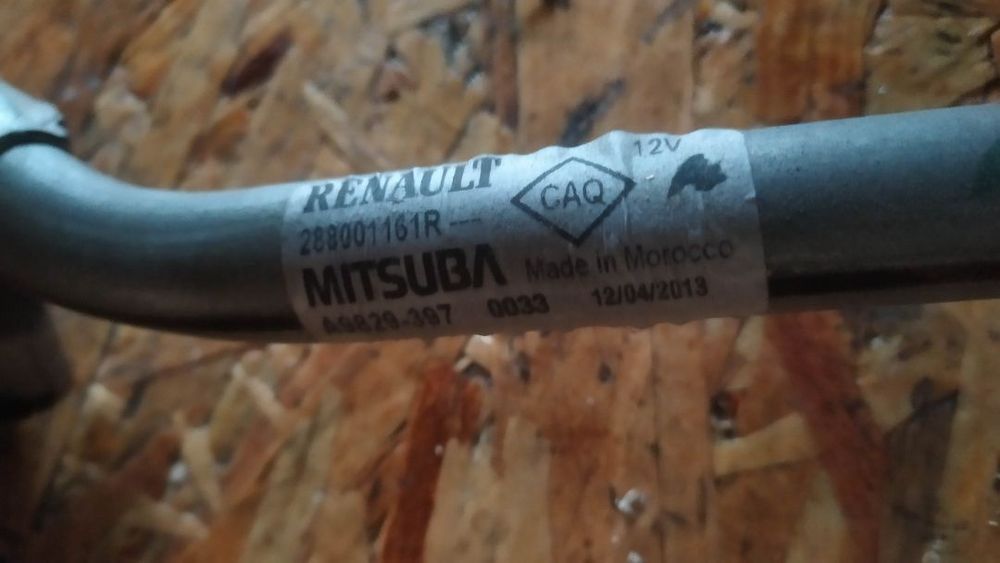 MOTOR / SISTEMA LIMPA VIDROS  FRENTE RENAULT CAPTUR 288001161R