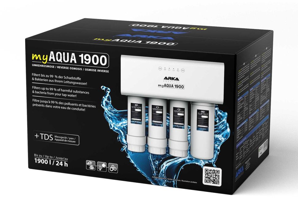 ARKA MYAQUA 1900 Kompletny filtr RO / odwrócona osmoza