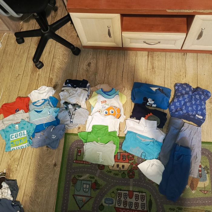 Paka ubrań dla chłopca 62
