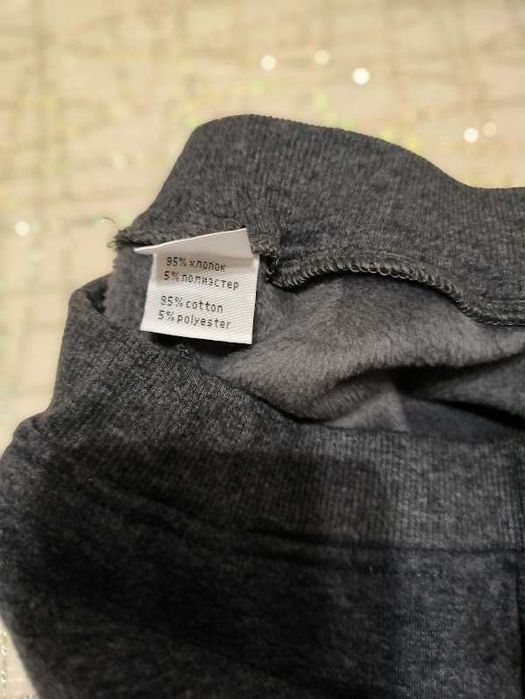 Утеплені лосіни Lizi kids.95%cotton.152 см.
