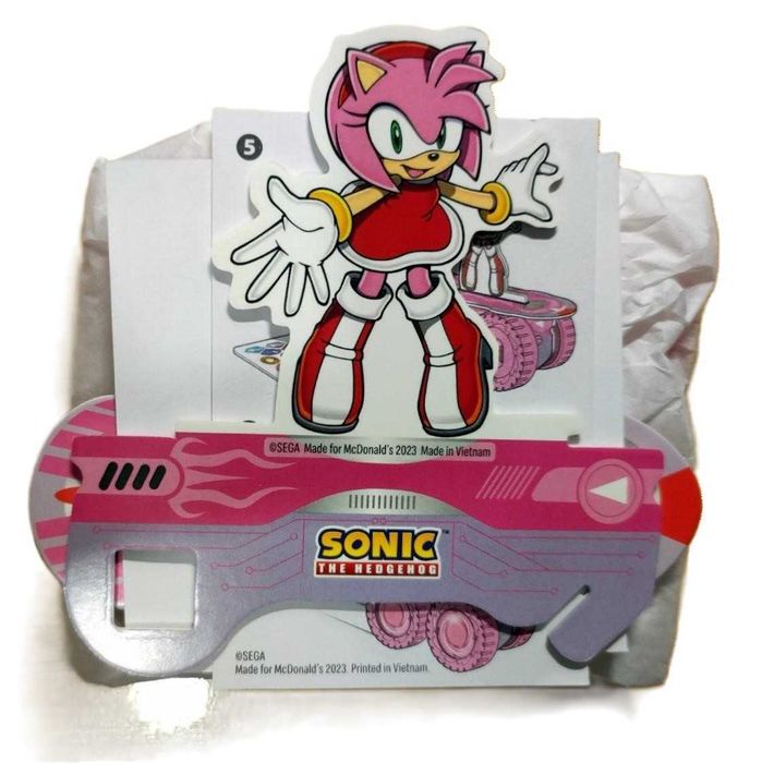 Personagem “Sonic The Hedgehog: Amy Trike Racer“ Happy Meal