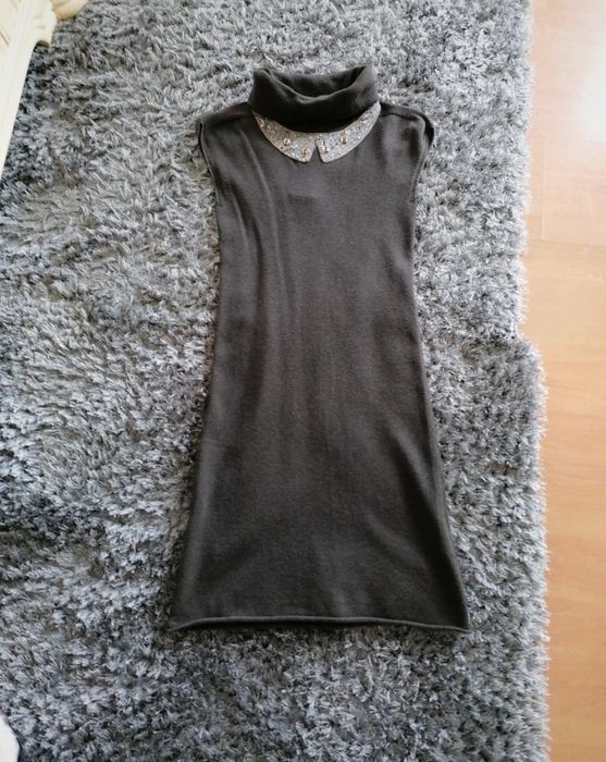 Vestido de malha novo nr 34