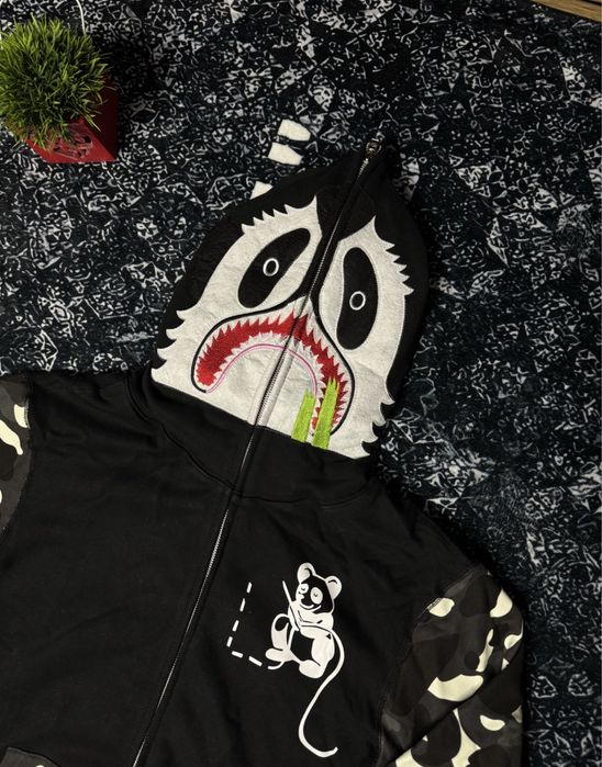 ‼️БЕЗ ПЕРЕДОПЛАТ‼️ Зіп Худі Bape Panda/ зіпка бейп панда