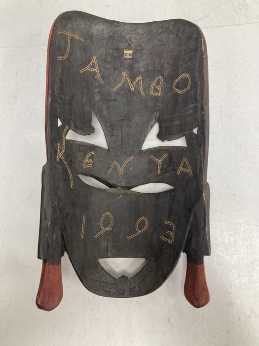 Esculturas Máscaras Tribais “Jambo Kenya 1993”